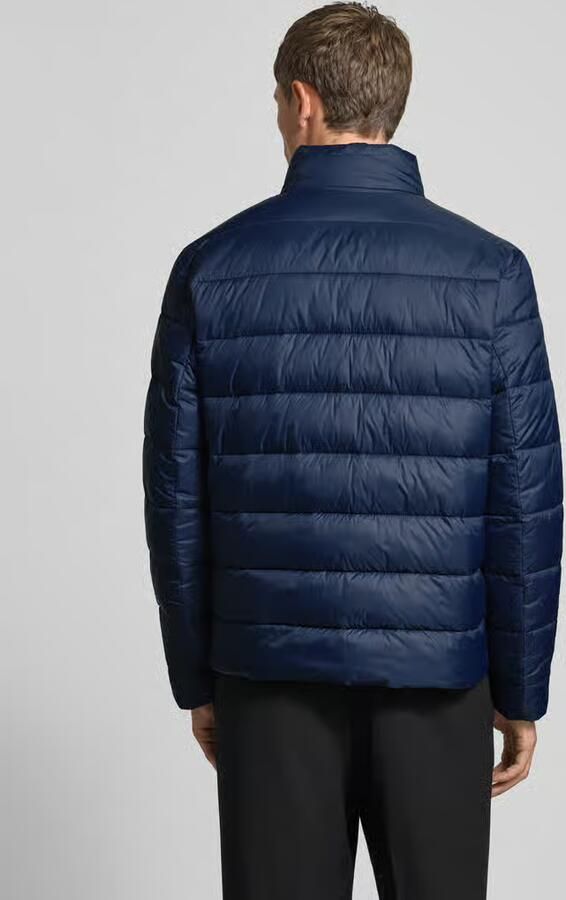 Boss Regular fit gewatteerd jack met labelprint model 'CIKO'