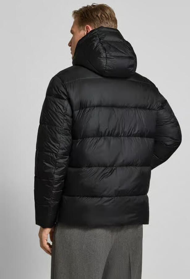 Boss Regular Fit gewatteerde jas met capuchon model 'CIKORO'