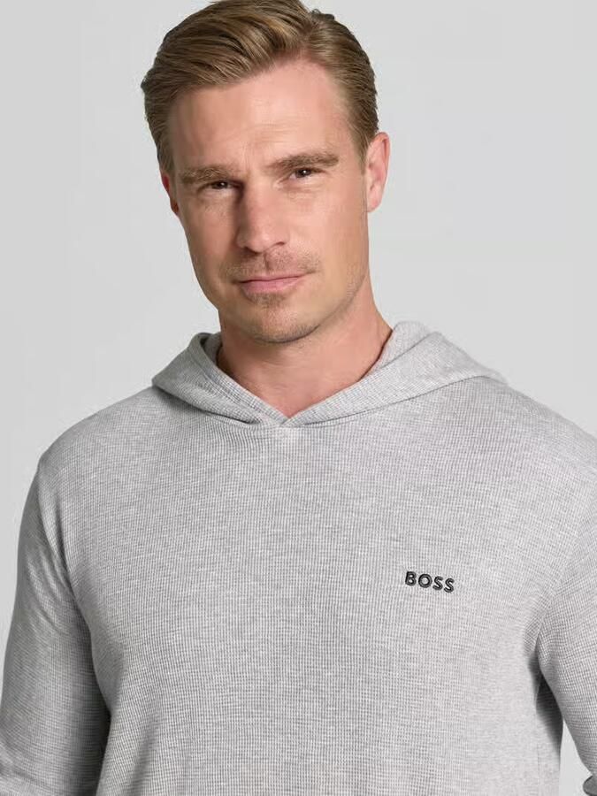 Boss T-Shirt Lange Mouw Waffle LS-Shirt H. - Foto 2