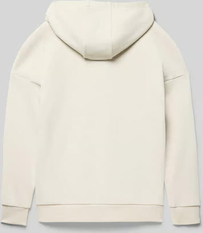 Boss regular fit hoodie van katoenmix model 'IVORY'