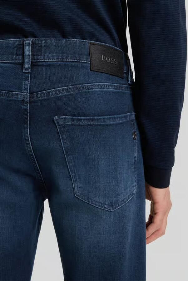 Boss Regular fit jeans van katoenmix model 'RE.MAINE' - Foto 2