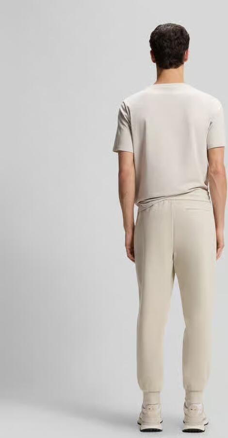 Boss regular fit jogpants van katoenmix model 'LAMONT'