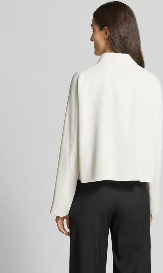 Boss Regular fit korte blazer van pure viscose