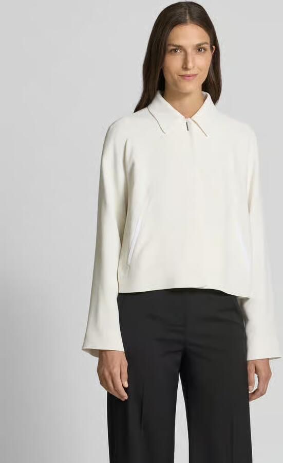 Boss Regular fit korte blazer van pure viscose - Foto 2