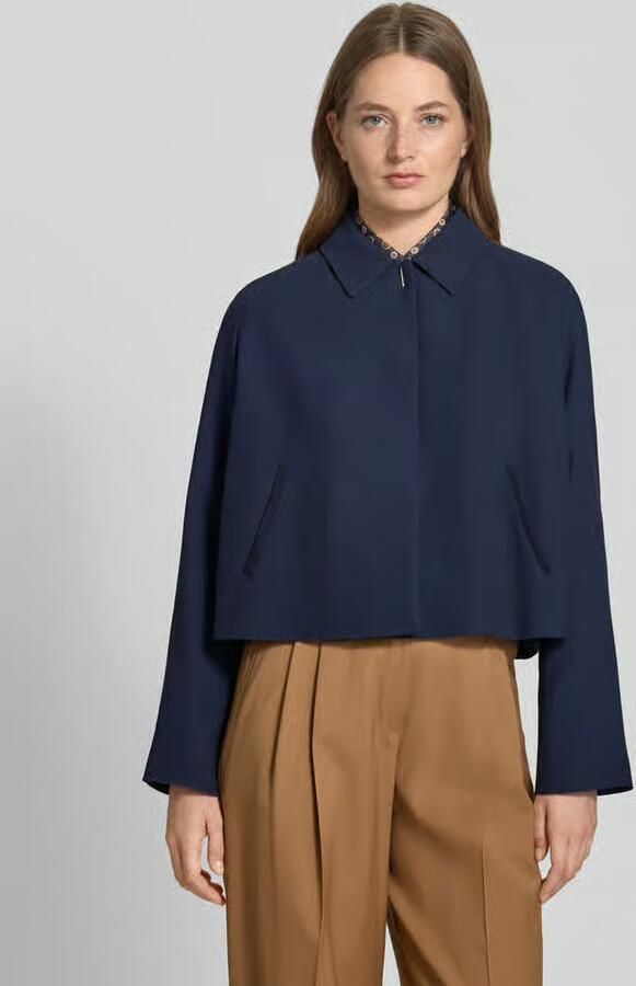 Boss Regular fit korte blazer van pure viscose - Foto 2