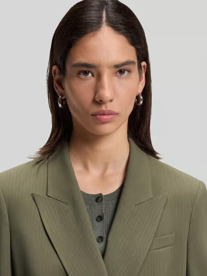 Boss Regular fit korte blazer van viscosemix model 'JALETO12'