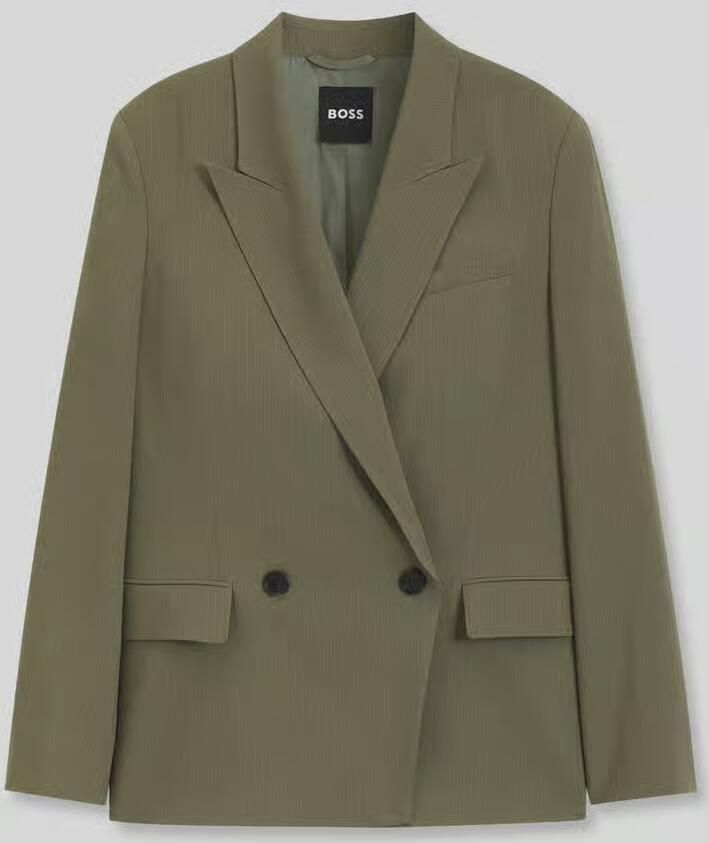 Boss Regular fit korte blazer van viscosemix model 'JALETO12' - Foto 2