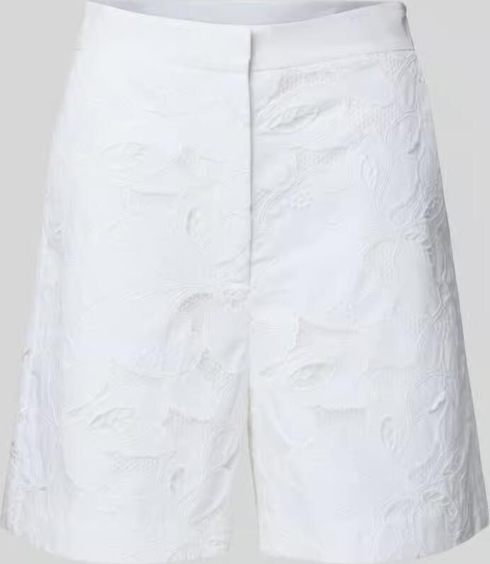 Boss Regular fit korte broek met kant model 'Tonara' - Foto 2