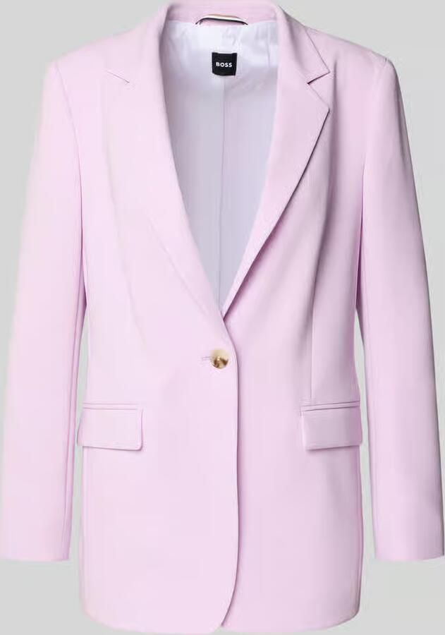 Boss regular fit lange blazer met reverskraag model 'JOCALUAH' - Foto 2