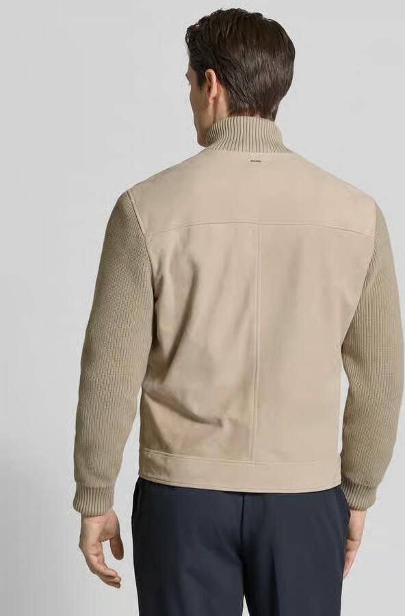 Boss regular fit leren jack van chevreau-suède model 'M-MAVEN' - Foto 2