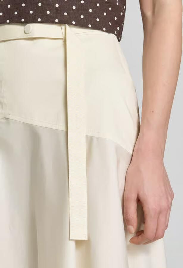 Boss regular fit midi-rok van katoenmix model 'VUSOLA'