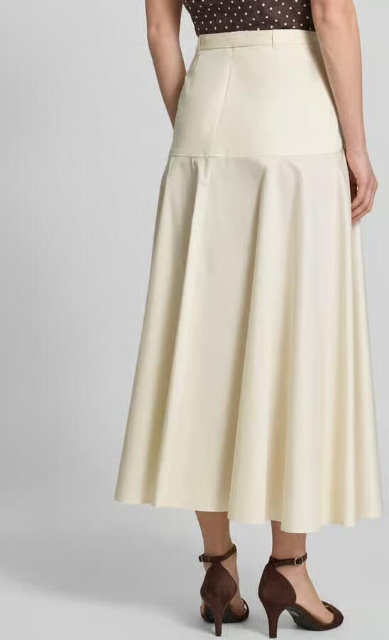 Boss regular fit midi-rok van katoenmix model 'VUSOLA' - Foto 3
