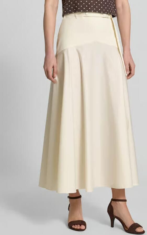 Boss regular fit midi-rok van katoenmix model 'VUSOLA' - Foto 2