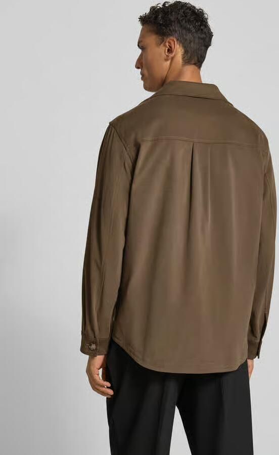 Boss Regular fit overhemdjack van katoenmix model 'CARPER'
