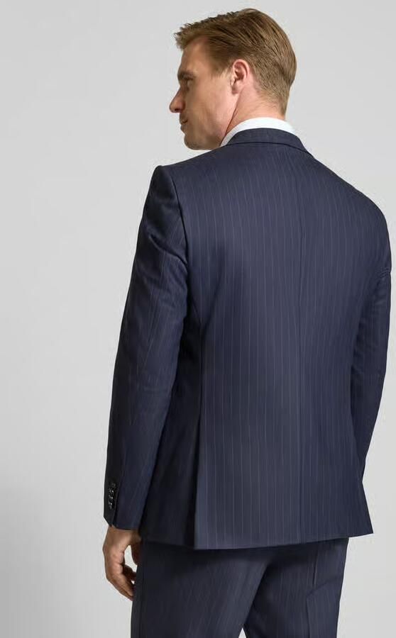 Boss Regular fit pak colbert met scheerwol model 'Jasper'
