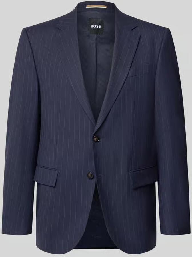 Boss Regular fit pak colbert met scheerwol model 'Jasper' - Foto 2