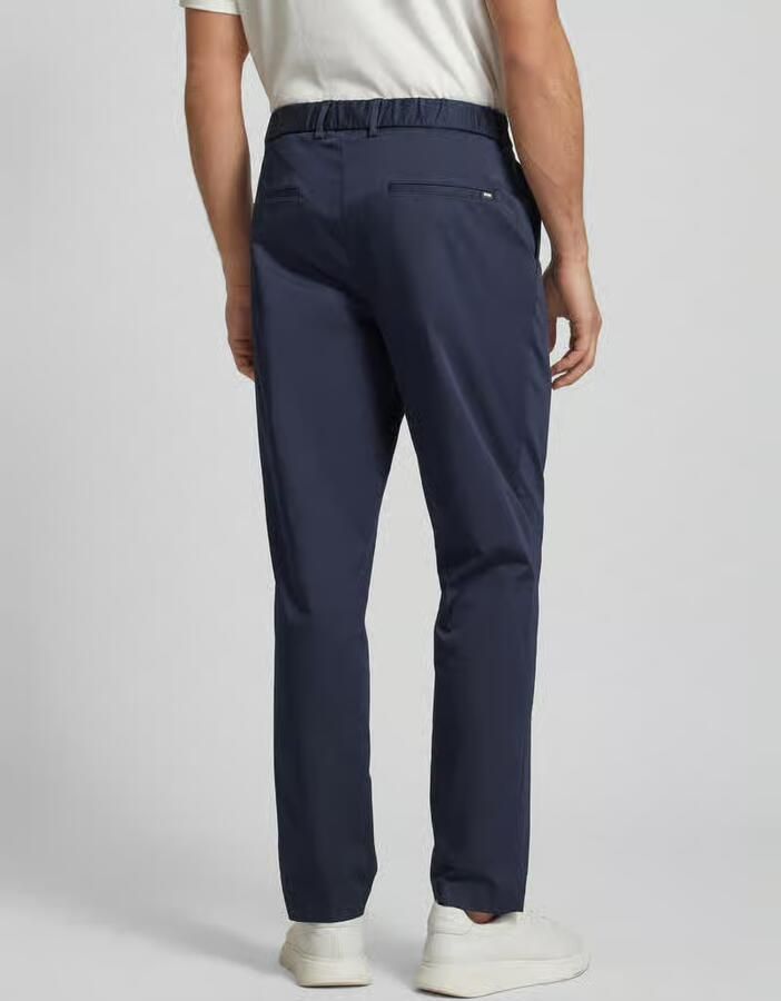 Boss Regular fit pantalon in effen design model 'Perin' - Foto 2