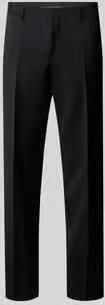 Boss Regular fit pantalon met persplooien model 'Genius' - Foto 1