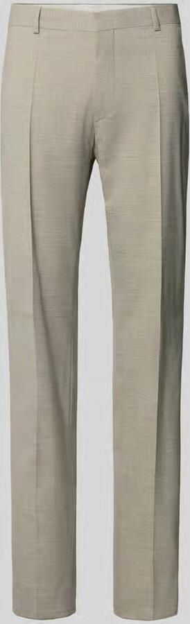 Boss regular fit pantalon met scheerwol-aandeel model 'Leon' - Foto 2