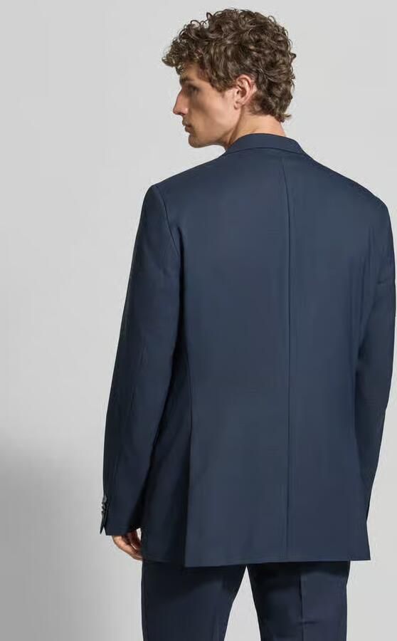Boss regular fit pantalon met scheerwol-aandeel model 'Leon' - Foto 2