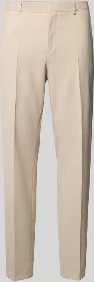 Boss regular fit pantalon met scheerwol model 'LEON' - Foto 2