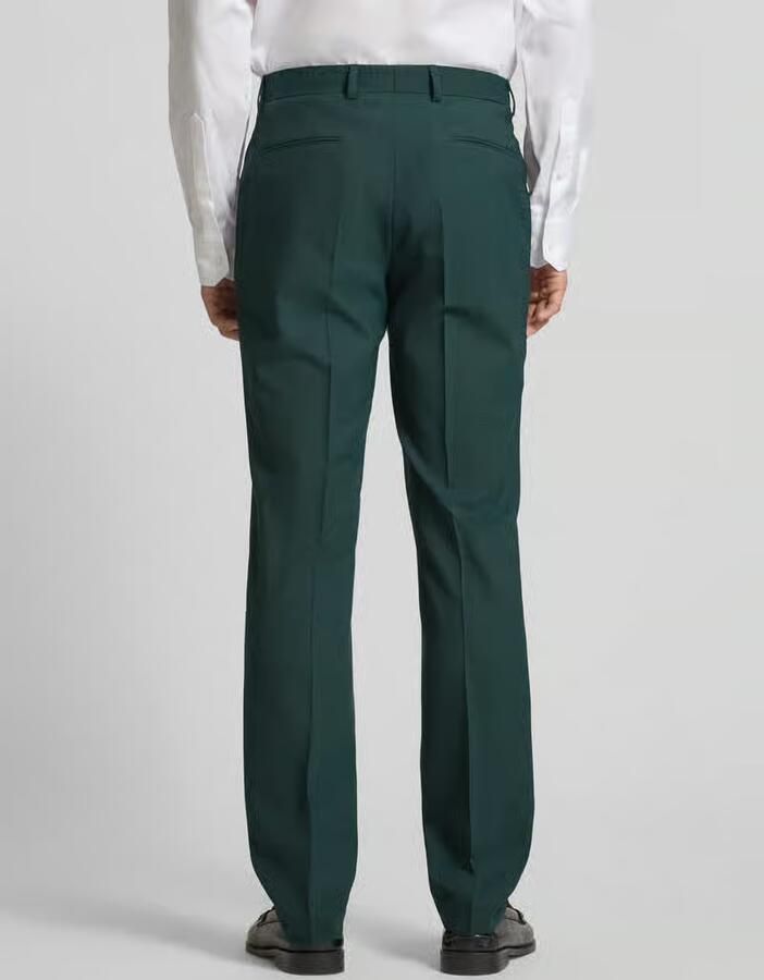 Boss Regular fit pantalon met scheerwol model 'LEON' - Foto 2