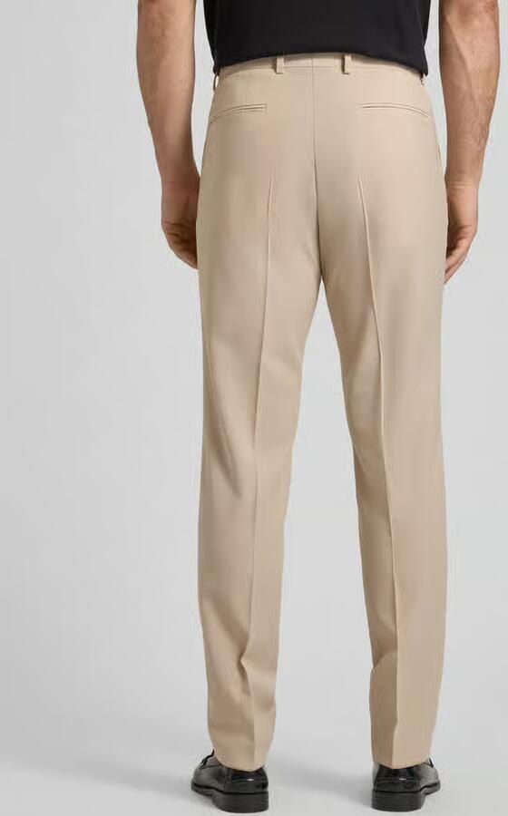 Boss regular fit pantalon met scheerwol model 'LEON' - Foto 2