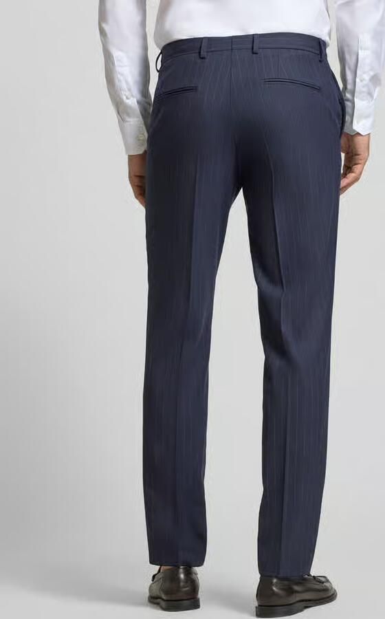 Boss Regular Fit pantalon met scheerwol model 'Leon'