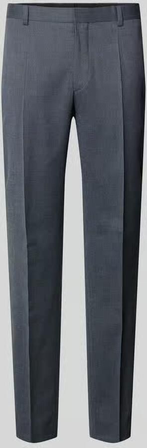 Boss regular fit pantalon met scheerwolmix model 'Leon' - Foto 2