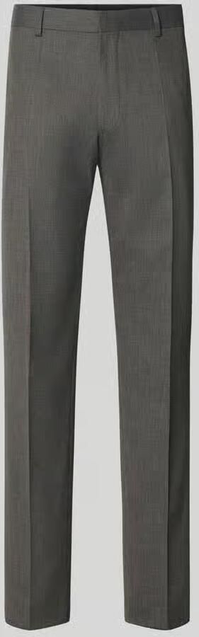 Boss regular fit pantalon met scheerwolmix model 'Leon' - Foto 2