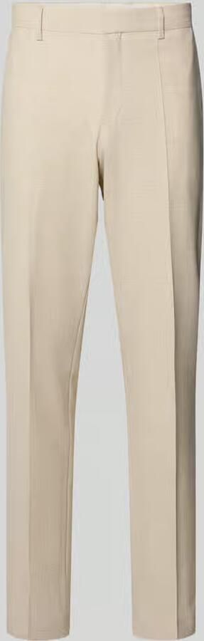 Boss regular fit pantalon met wol model 'LENNON' - Foto 3