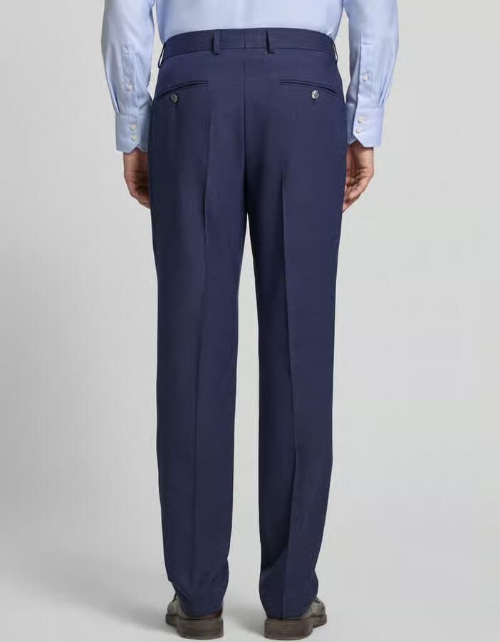 Boss regular fit pantalon met wol model 'LENNON' - Foto 2