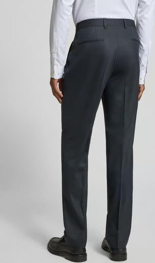 Boss Regular fit pantalon met wol model 'LEON'