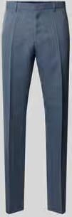 Boss regular fit pantalon van linnenmix model 'LEON'