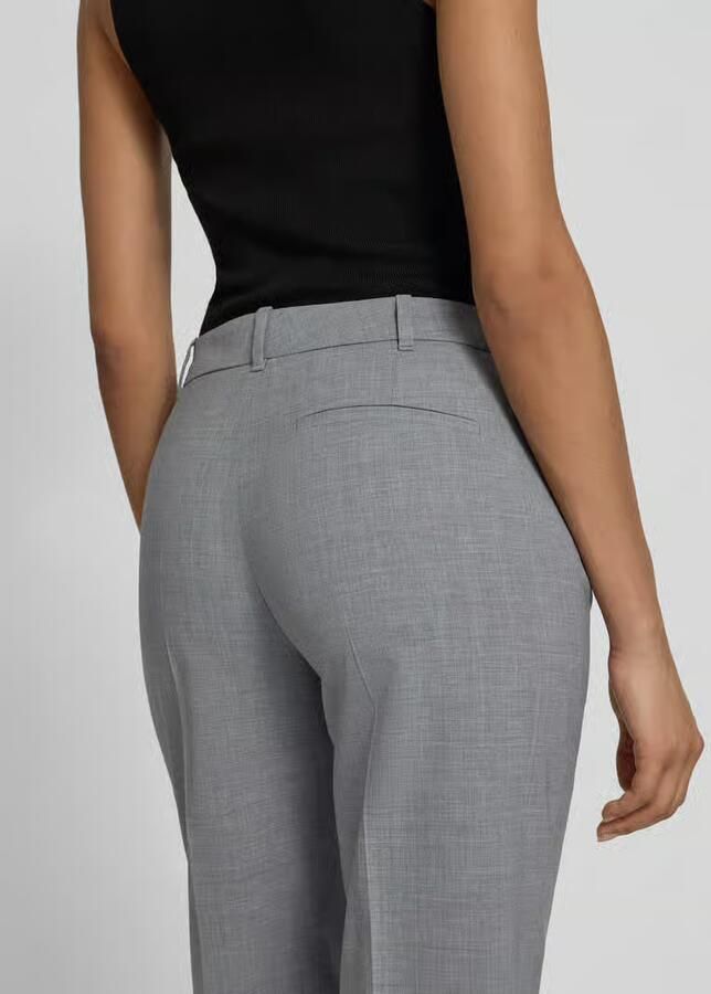 Boss Regular fit pantalon van pure scheerwol - Foto 2