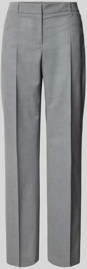 Boss Regular fit pantalon van pure scheerwol