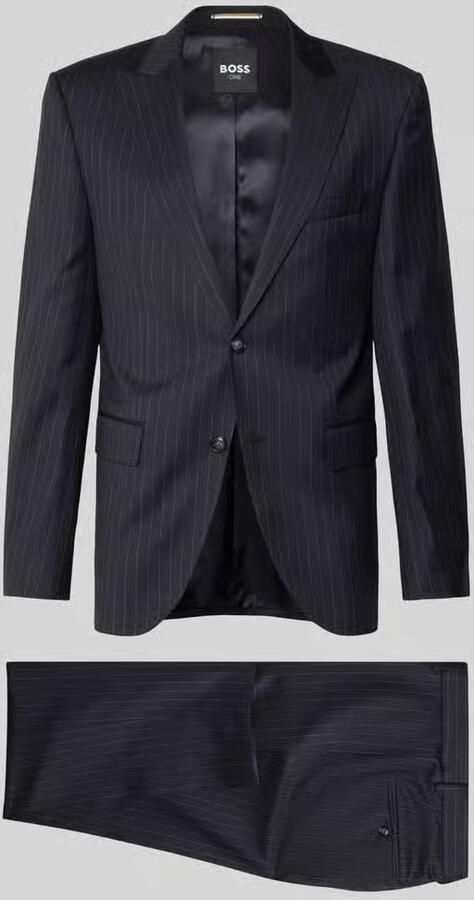 Boss Regular fit pantalon van pure scheerwol model 'JECKSON'