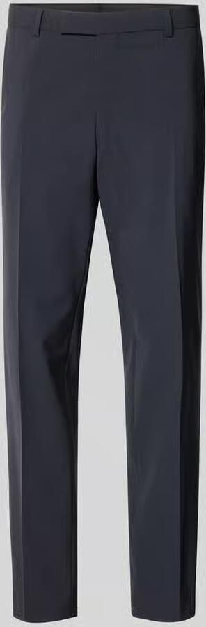 Boss Regular fit pantalon van scheerwolmix model 'H-LEON-MM-C-NF'