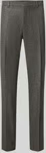 Boss Regular fit pantalon van wolmix met zijde model 'LEON'