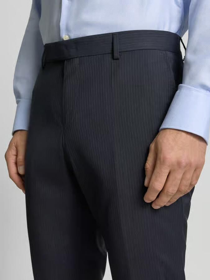Boss regular fit pantalon van zuivere scheerwol model 'H-GENIUS-263'