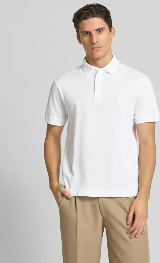 Boss Regular fit poloshirt met logostitching model 'Parris' - Foto 3