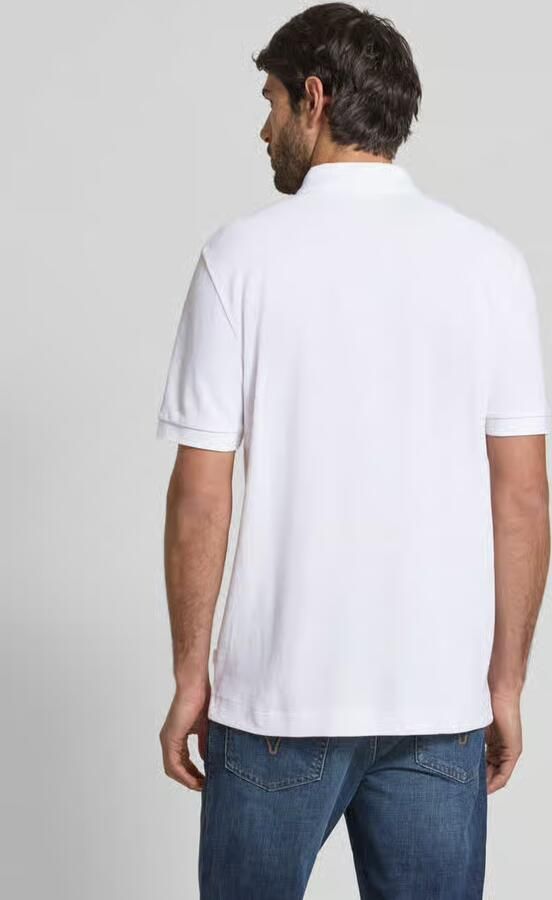 Boss Regular fit poloshirt met ritssluiting model 'Paras' - Foto 3