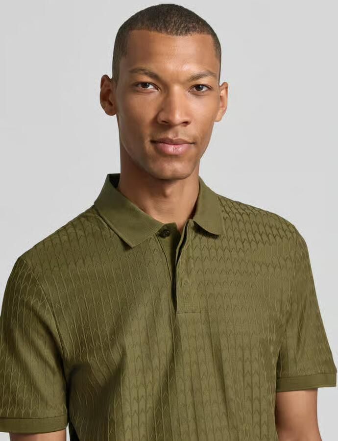 Boss Regular fit poloshirt van 100% katoen model 'Parley 321' - Foto 2