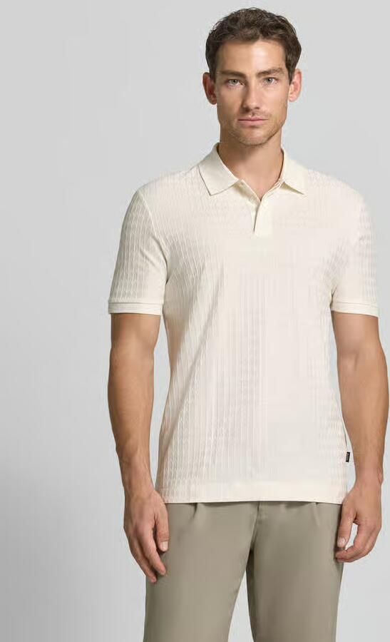Boss Regular fit poloshirt van 100% katoen model 'Parley 321' - Foto 3