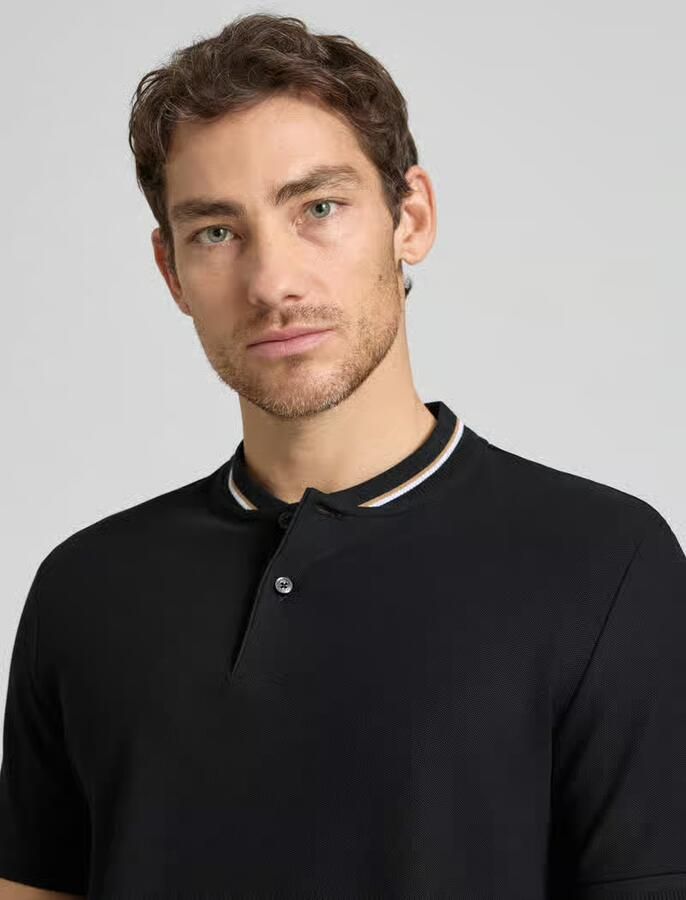 Boss regular fit poloshirt van een katoen C-PRATT40'