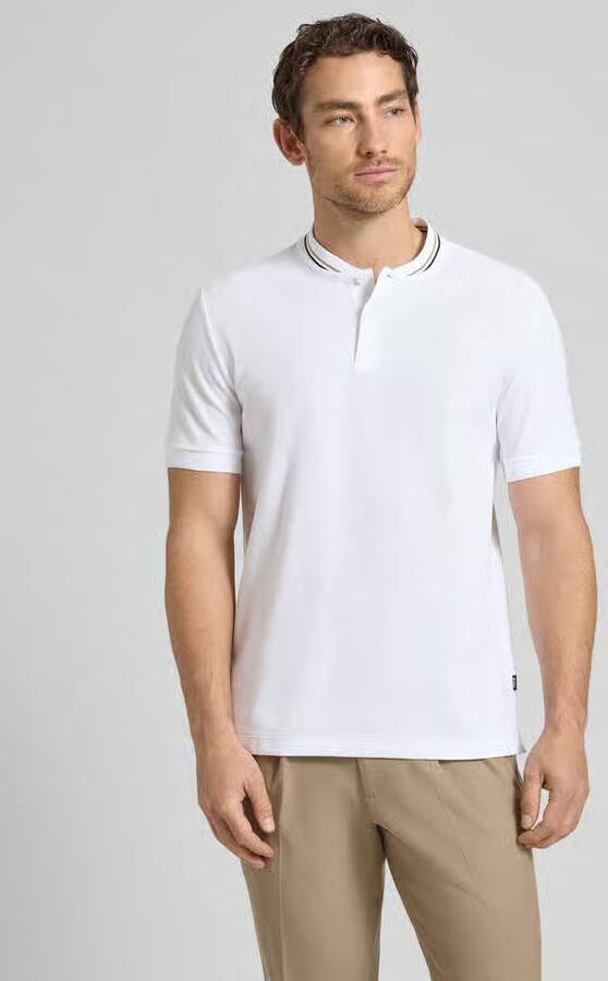 Boss regular fit poloshirt van een katoen C-PRATT40' - Foto 4