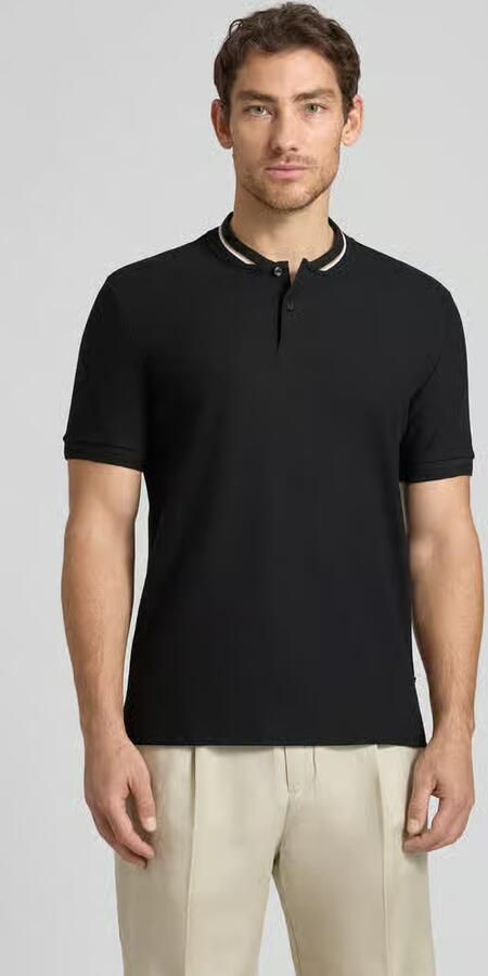 Boss regular fit poloshirt van een katoen C-PRATT40' - Foto 4