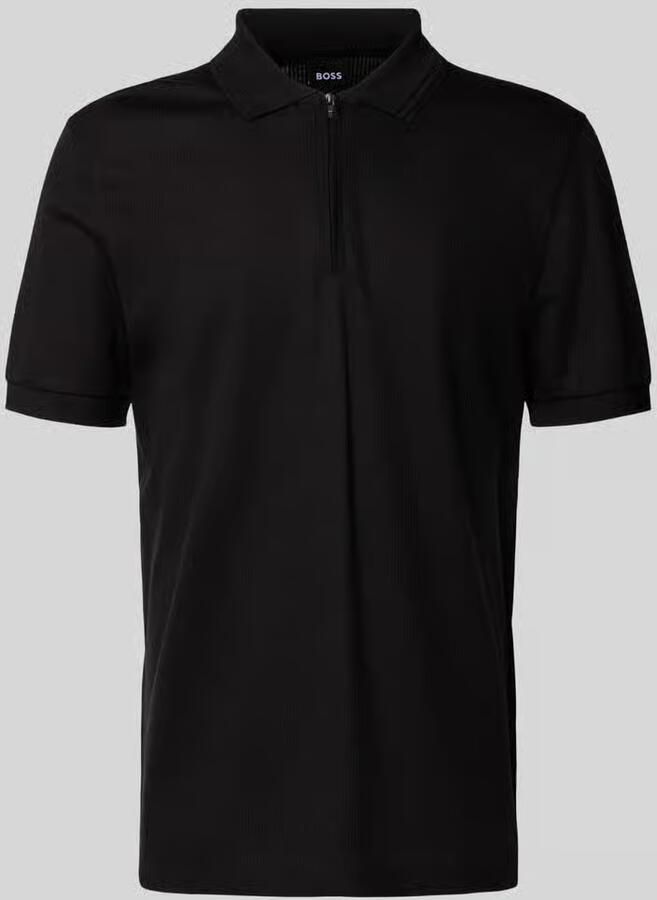 Boss Regular fit poloshirt van een mix van katoen en lyocell model 'H-PARAS 70'