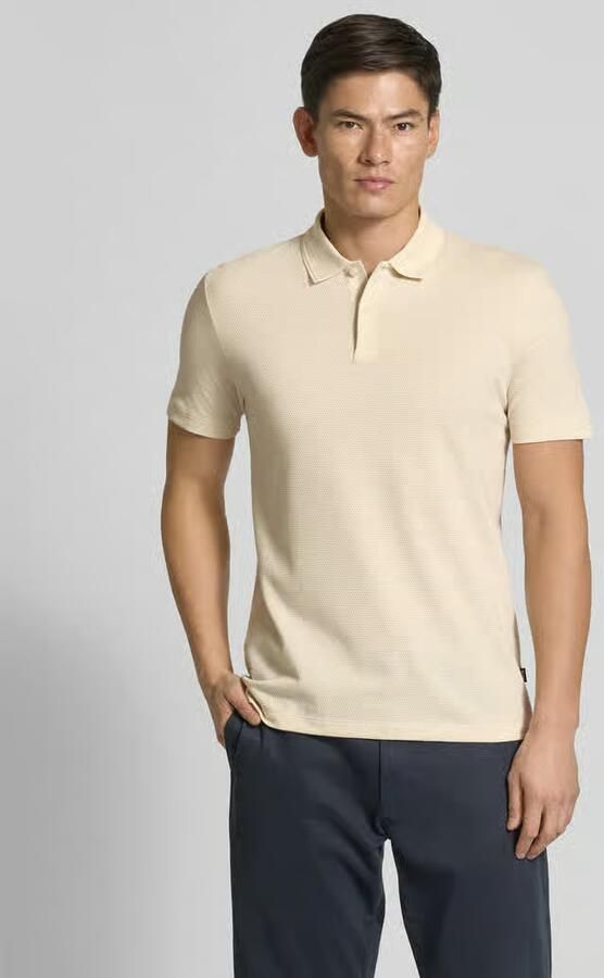 Boss Regular fit poloshirt van katoenmix - Foto 2