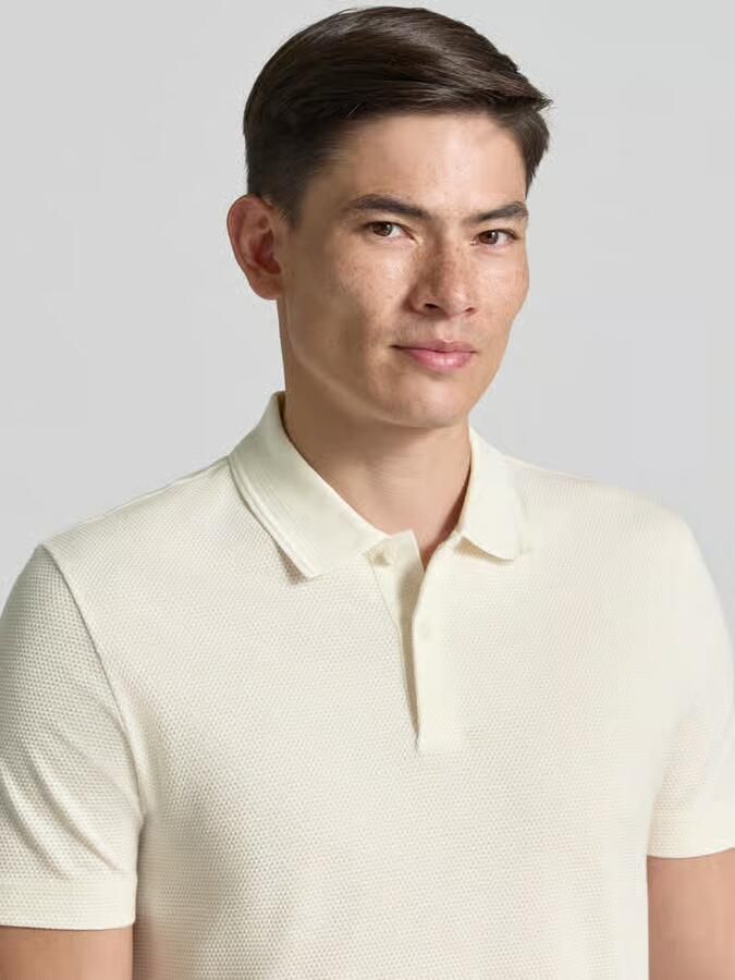Boss regular fit poloshirt van katoenmix model 'PARLAY 240'